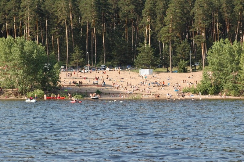 Пляж в комсомольском районе тольятти