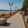 В Тольятти продолжается благоустройство прибрежной зоны