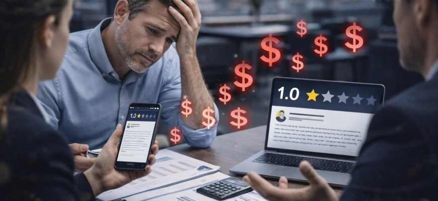 Один негативный отзыв о компании